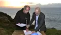 O nacionalista Xosé Regueira selou en Cabo Vilán o impulso da Deputación ao Camiño dos Faros