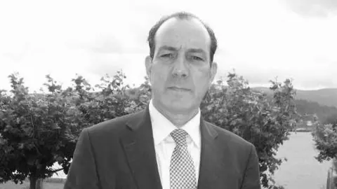 Manuel Valeriano Alonso. Alcalde de Camari&ntilde;as. Imaxe 2013. Imaxe La Opini&oacute;n